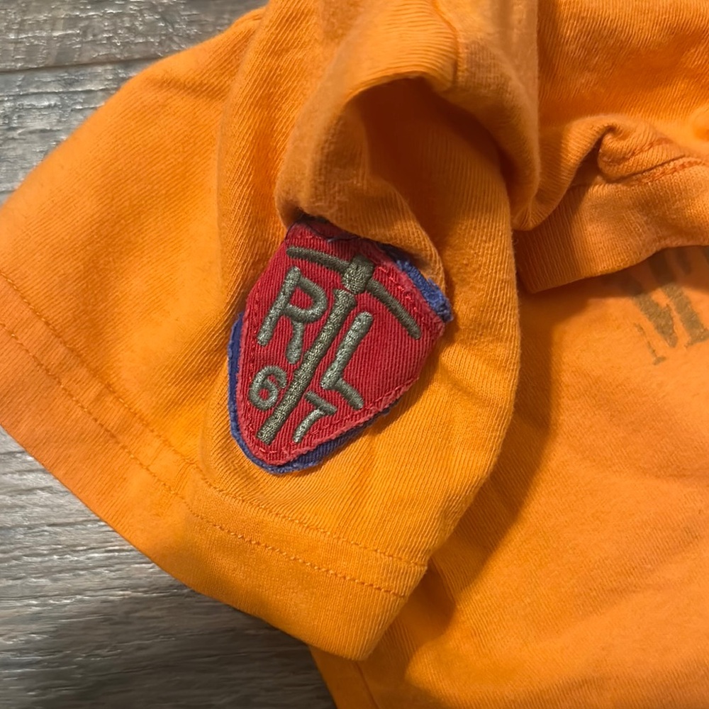 Polo by Ralph Lauren Orange Short Sleeve boys Tee - Picture 4 of 5